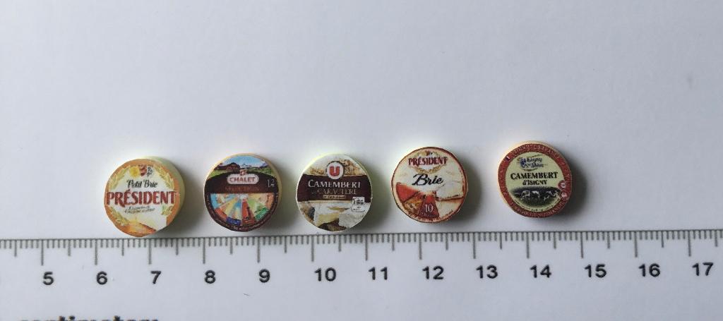 Poppenhuis miniaturen kaasjes 301, Verzamelen, Poppenhuizen en Toebehoren, Ophalen of Verzenden, Nieuw, Poppenhuis