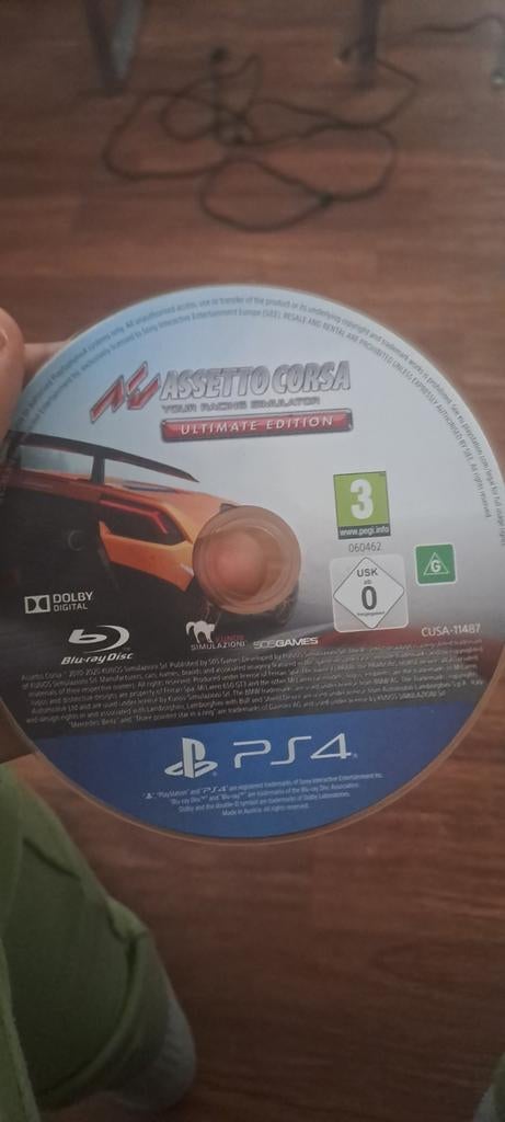 Assetto Corsa Ultimate Edition PS4 - Perfecte conditie, Spelcomputers en Games, Ophalen of Verzenden, Zo goed als nieuw, Racen en Vliegen