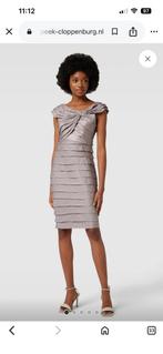 Te koop mooie cocktailjurk maat 42, Beige, Maat 42/44 (L), Ophalen of Verzenden, Zo goed als nieuw