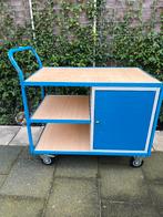 Fetra 2632 gereedschapskar werkplaatswagen tafelwagen ., Doe-het-zelf en Verbouw, Ophalen, Gebruikt