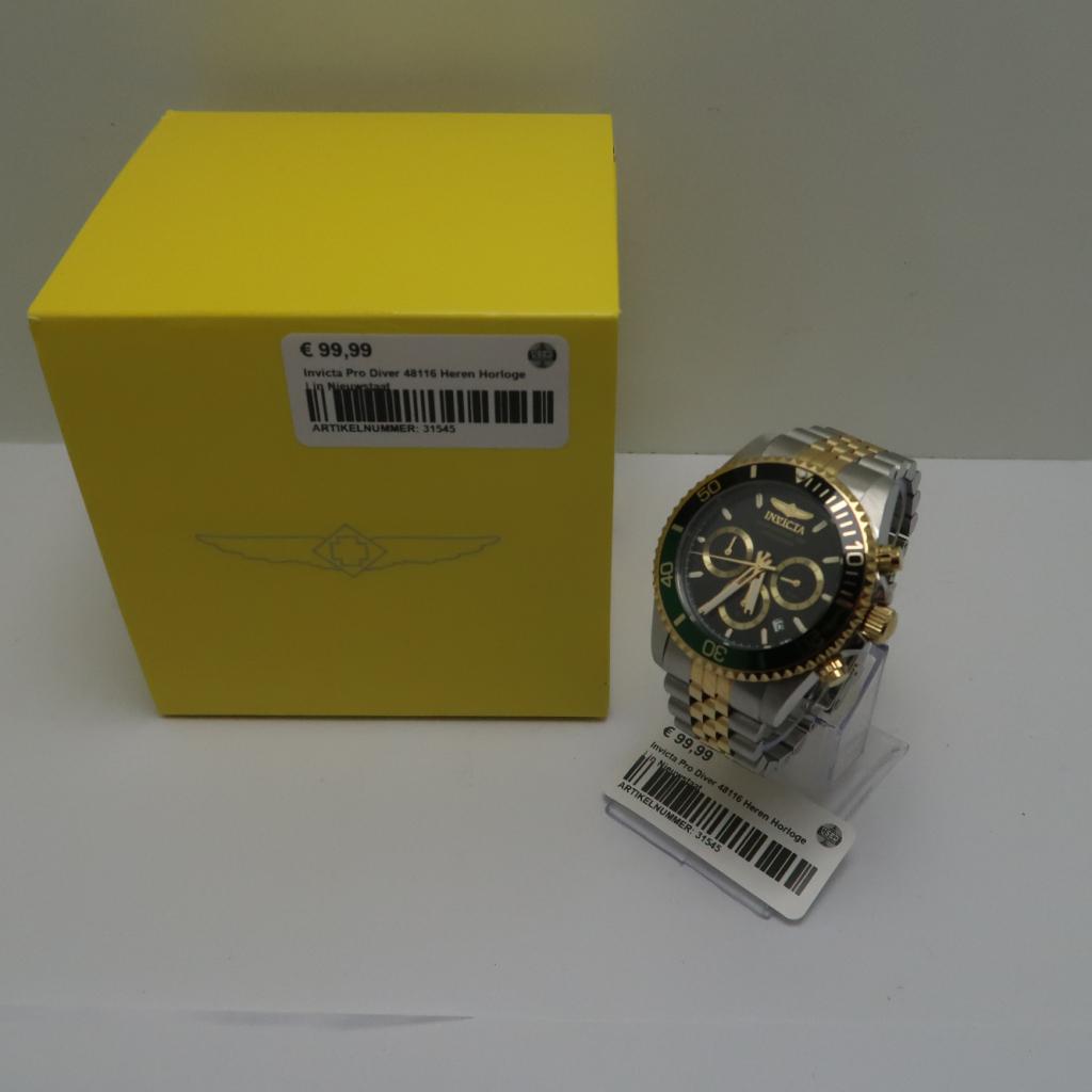 Invicta Pro Diver 48116 Heren Horloge | in Nieuwstaat, Niet ingevuld, Zo goed als nieuw, Niet ingevuld, Niet ingevuld