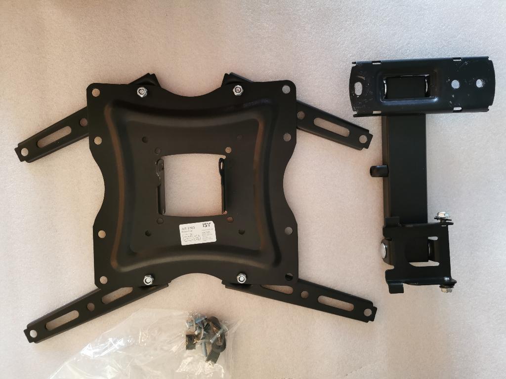 ISY IWB 3300 tv muurbeugel (tot 65"/30 kg), Ophalen of Verzenden, Zo goed als nieuw