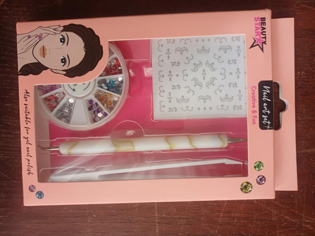 Beauty Starx Nail Art Set - Creative & Fun, Ophalen of Verzenden, Nieuw, Overige typen