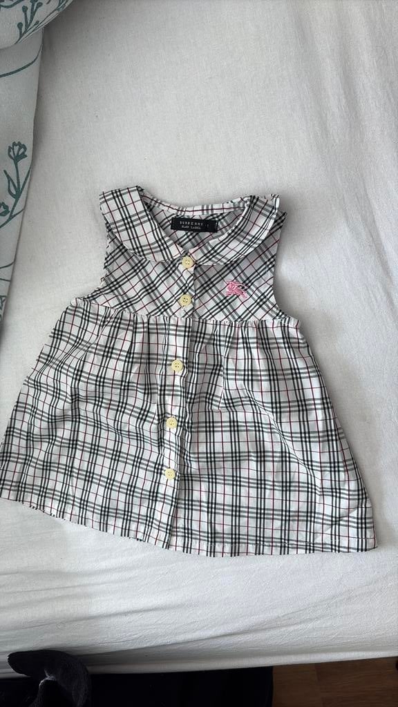 Burberry jurkje, Kinderen en Baby's, Ophalen of Verzenden, Zo goed als nieuw, Meisje, Jurkje of Rokje