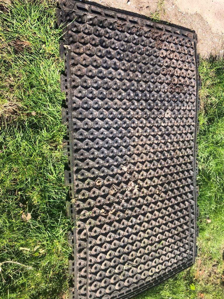 Rubber mat, Ophalen, Gebruikt, Rubber