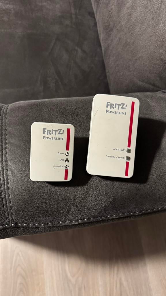 Fritz powerline wifi extender 2x, Computers en Software, Routers en Modems, Ophalen of Verzenden, Zo goed als nieuw