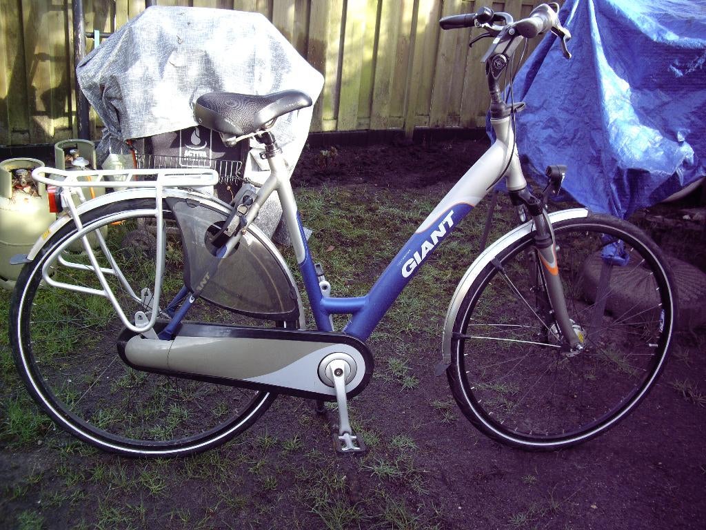 damesfiets giant jubilee 8 versn rollerbrakes 57cm  125,00, Gebruikt, Versnellingen, 56 cm of meer, Giant