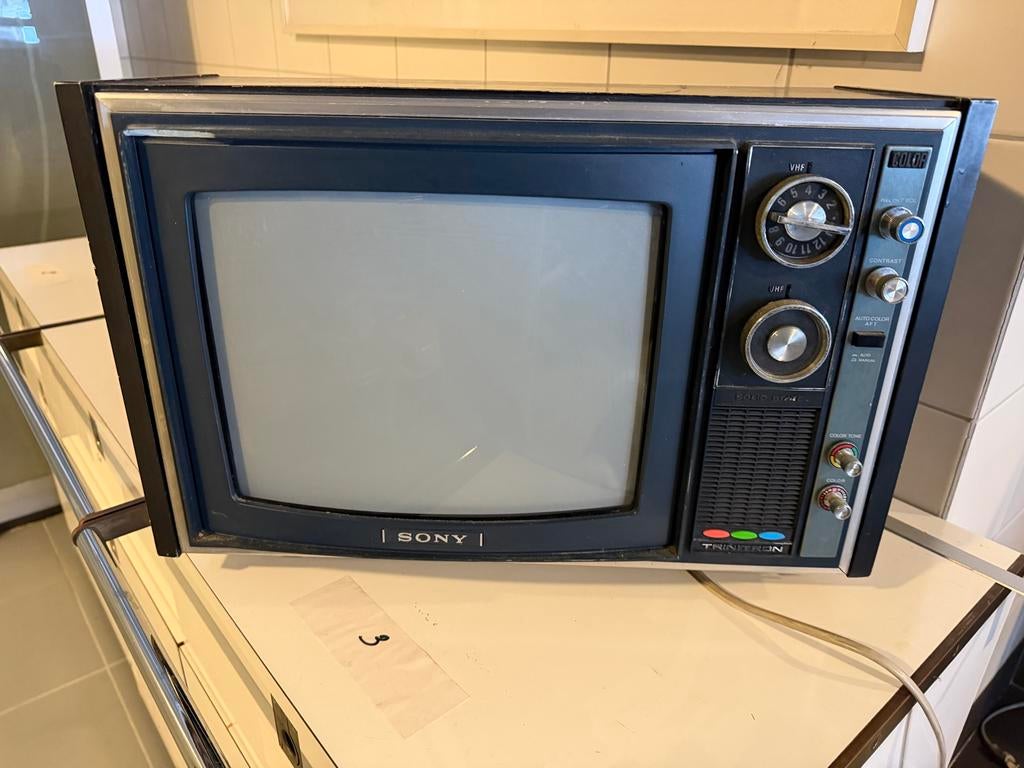 Vingage Sony Trinitron KV-1310E kleurentelevisie, Ophalen, Gebruikt, Minder dan 40 cm, Sony