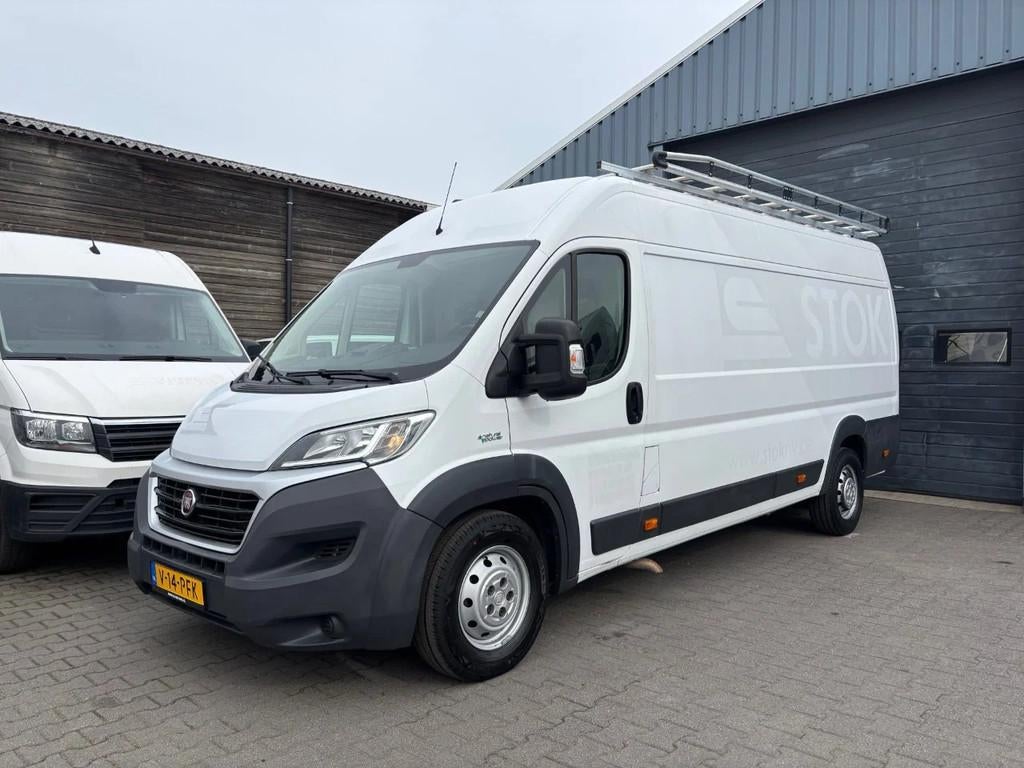 Fiat Ducato Benzine CNG L4 H2 Airco Cruisecontrol Navi, Auto's, Bestelauto's, Voorwielaandrijving, 136 pk, Gebruikt, Euro 6