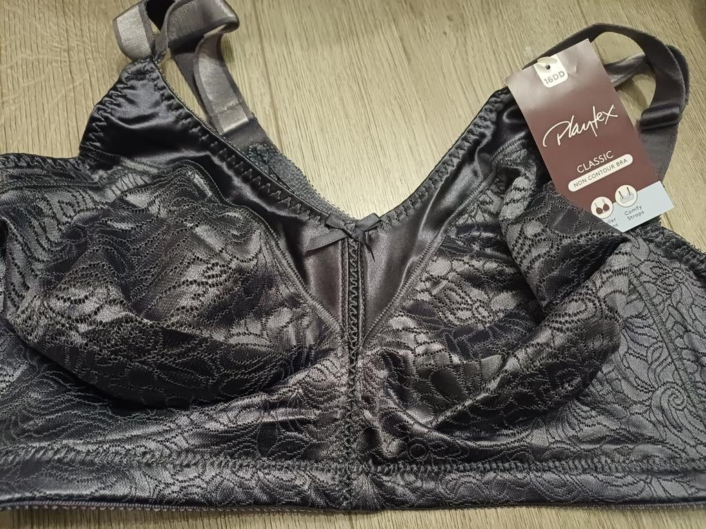 Opvul BH maat 85E, Playtex, Ophalen of Verzenden, Zwart, BH