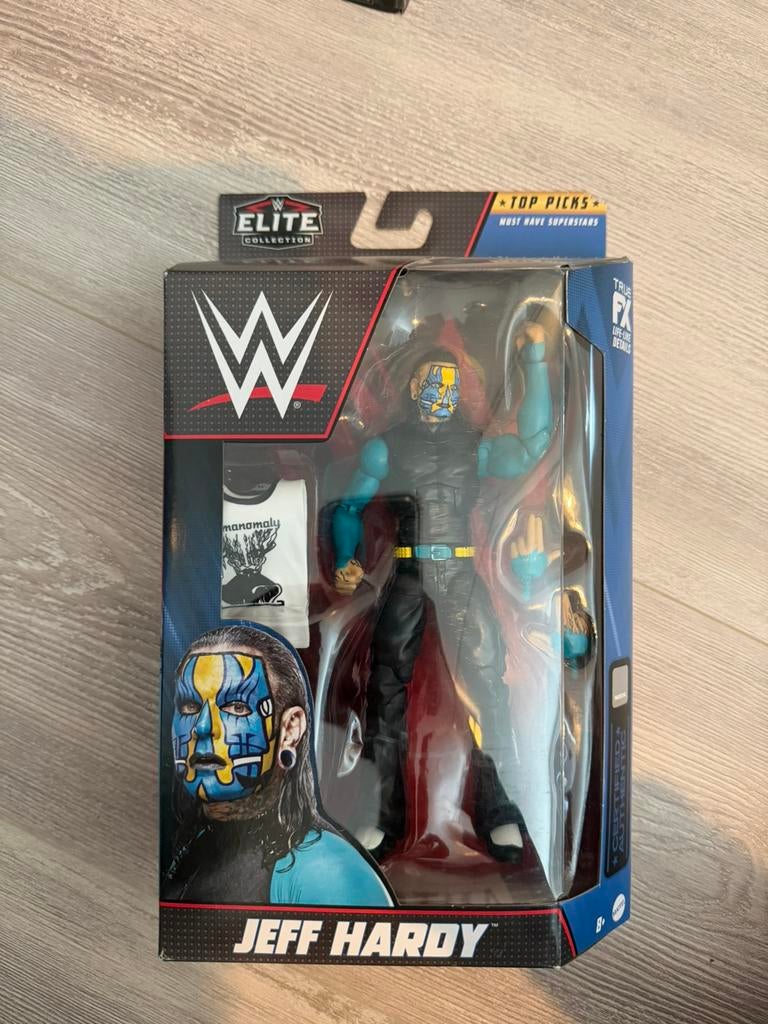 Wwe Jeff Hardy elite, Ophalen of Verzenden, Nieuw