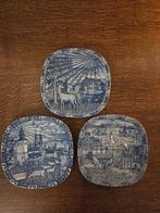 Set van 3 blauwe borden Julen Rorstrand Zweden, Ophalen