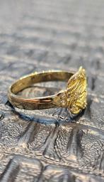 Prachtige Mattenklopper 14k gouden ring, Heer, Nieuw, Ophalen of Verzenden, Goud