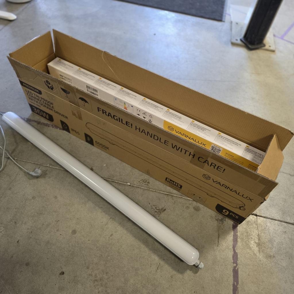 PROFESSIONELE SPATWATERDICHTE   LED ARMATUREN  120CM  36W, Niet ingevuld, Nieuw, Niet ingevuld, Niet ingevuld