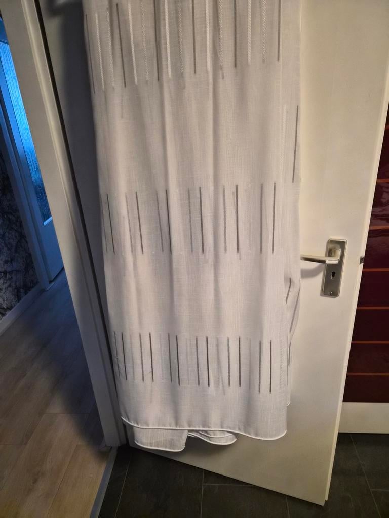 2 vitrage gordijnen nieuw, Ophalen of Verzenden, Nieuw