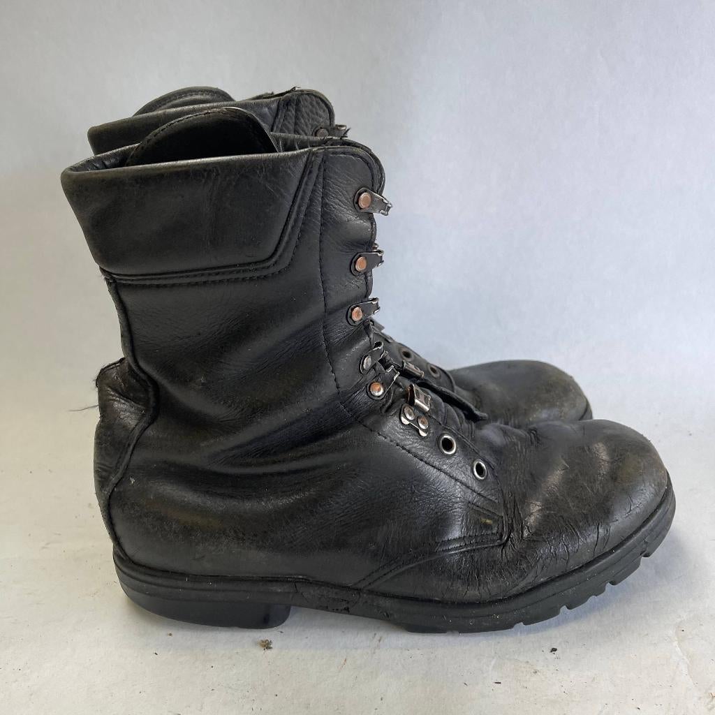 Combat Boots Legerschoenen Legerkisten Zwart Leer Maat 44.5