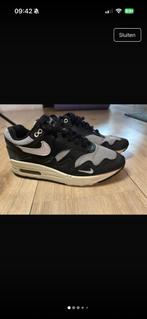 Patta x Nike Air Max 1 "The Wave" Zwart, Ophalen of Verzenden, Gedragen, Zwart, Sneakers of Gympen