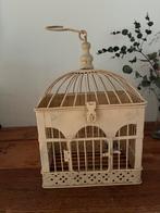 Vintage Brocante vogelkooi metaal, Dieren en Toebehoren, Ophalen of Verzenden, Zo goed als nieuw, Metaal, Vogelkooi