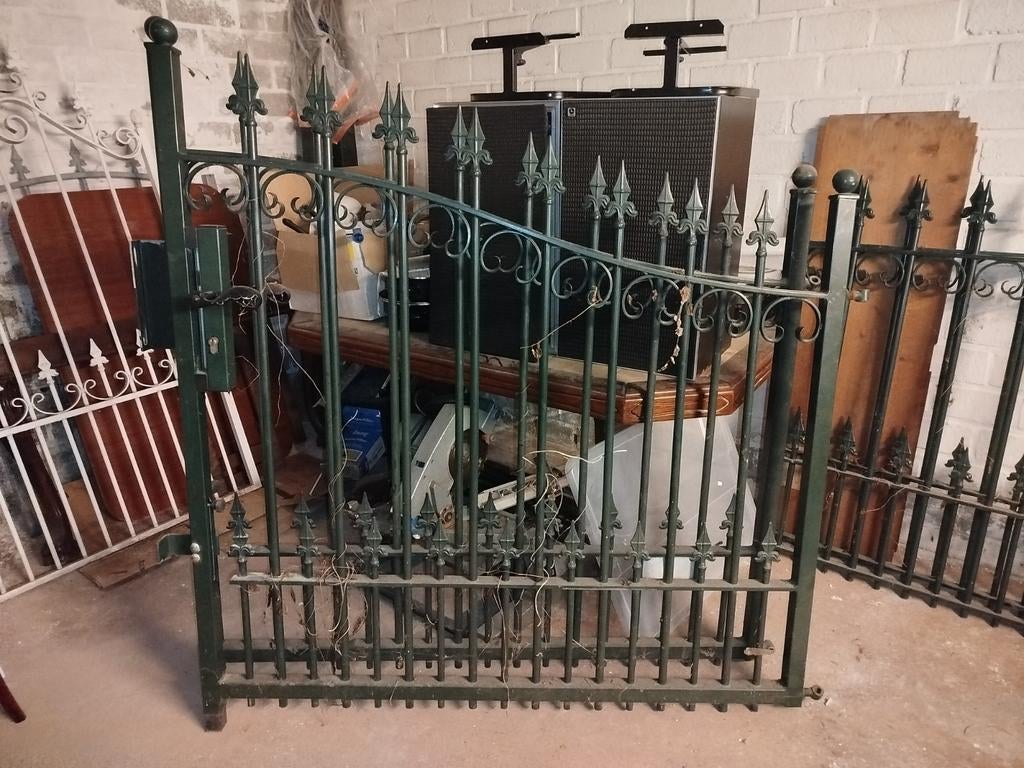 Sierhekwerk ijzer, Tuin en Terras, Tuinhekken en Hekwerk, Ophalen, Zo goed als nieuw, IJzer, Sierhekwerk