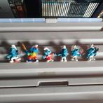 Te koop: Vintage set van 6 Smurfen, Ophalen of Verzenden, Gebruikt, Verschillende Smurfen, Poppetje, Figuurtje of Knuffel
