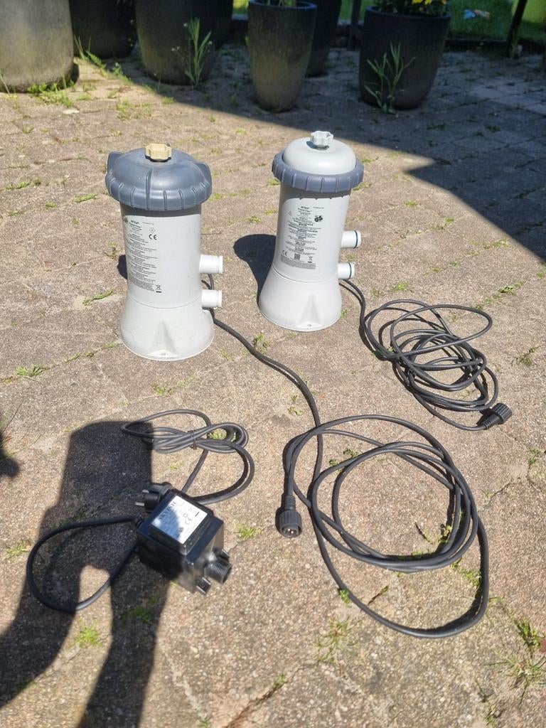 Intex Krystal Clear Zwembad Filterpompen, Ophalen of Verzenden, Gebruikt, Zwembadpomp