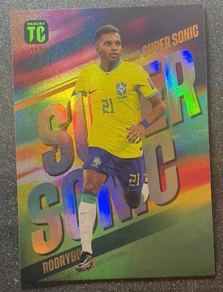 Panini Top Class 2023    SUPER SONIC    RODRYGO    BRAZIL, Hobby en Vrije tijd, Stickers en Plaatjes, Verzenden, Zo goed als nieuw