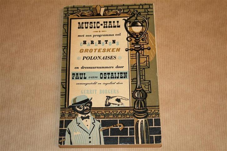 Music-hall. Paul Van Ostaijen. 1e druk 1955., Boeken, Gedichten en Poëzie, Gelezen, Ophalen of Verzenden
