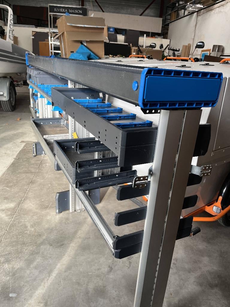 Grote Modul System Bedrijfswagen inrichting 230 x 114 x 38, Auto diversen, Auto-accessoires, Ophalen, Zo goed als nieuw