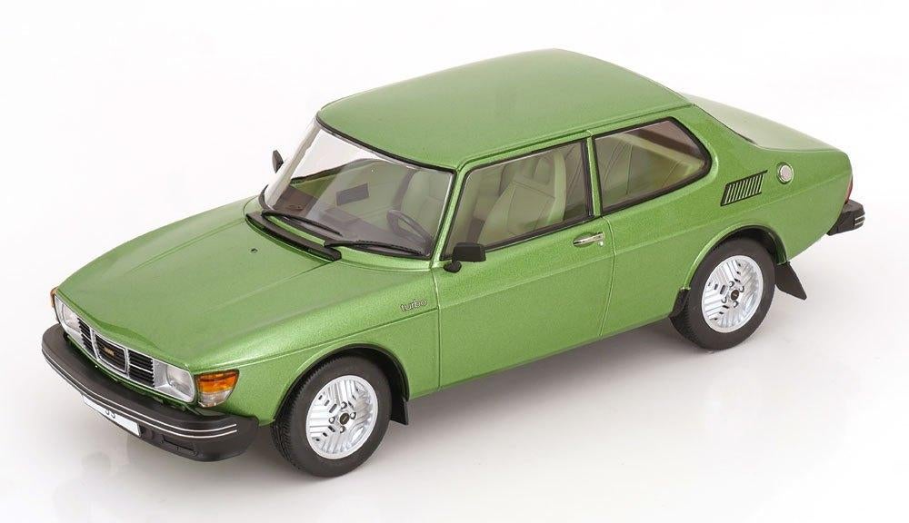 Saab 99 Turbo 1977 Groen Metallic 1:18 MCG Models, Overige merken, Tschuiten@hotmail.com, Duitsland, Auto