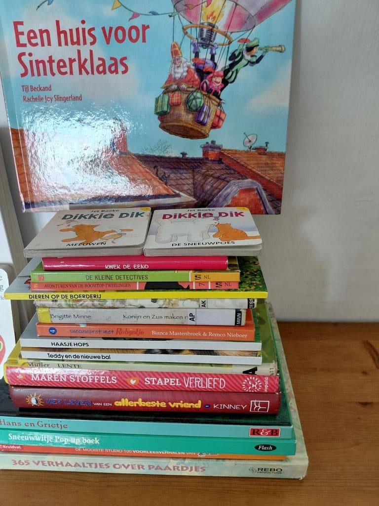 Grote collectie kinderboeken: Jip en Janneke, Dikkie Dik, Boeken, Kinderboeken | Jeugd | onder 10 jaar, Ophalen, Gelezen, Diverse auteurs (o.a. Annie M.G. Schmidt, Eric Carle)