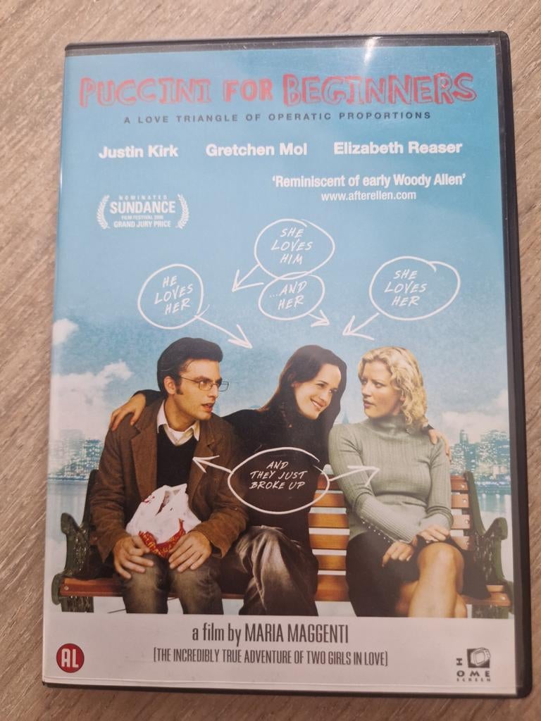 Puccini for beginners, Cd's en Dvd's, Alle leeftijden, Ophalen of Verzenden, Zo goed als nieuw, Romantische komedie