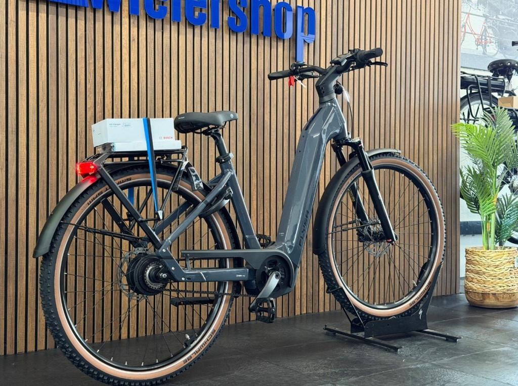 Flyer Gotour 5.23 Bosch Performance Line CX Dames Antraciet, Fietsen en Brommers, Elektrische fietsen, Overige merken, -, - 0
-, NL