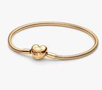 Nieuw in doos en tas: pandora armband goud, Ophalen of Verzenden, Nieuw, Goud, Goud
