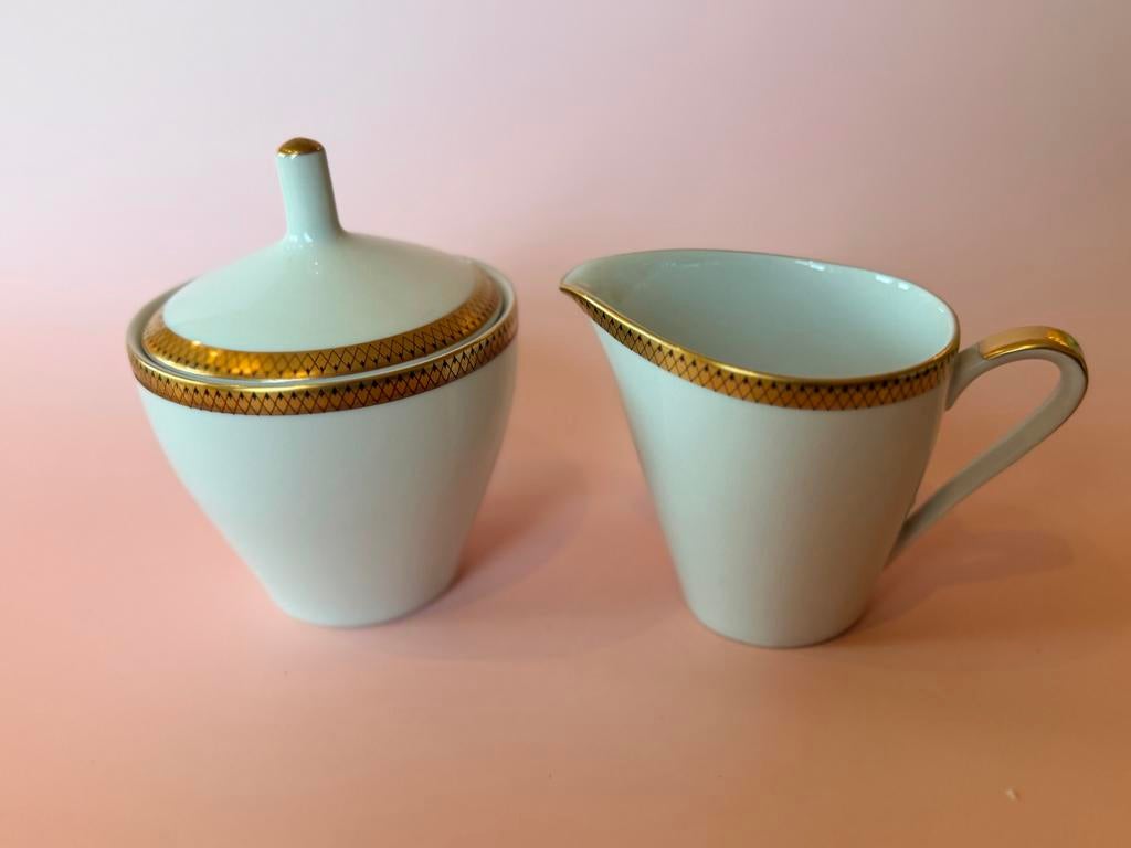 Hutschenreuther Selb 'Marina' Melk- en Suikerset, Ophalen of Verzenden