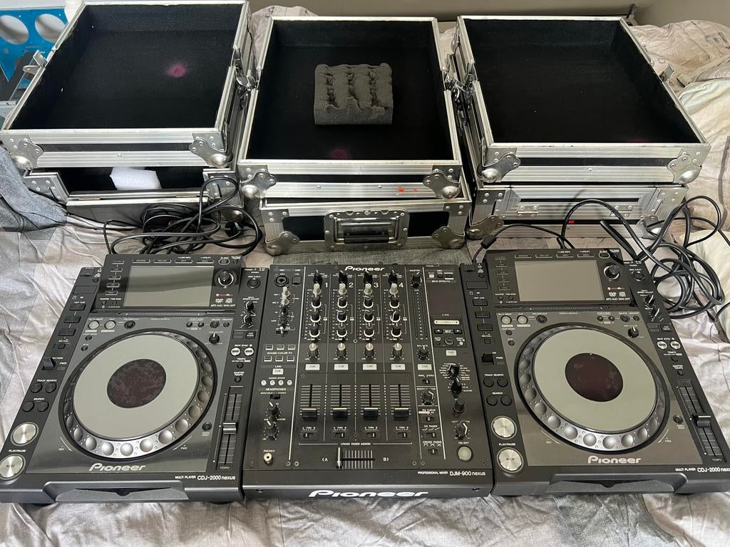 Pioneer DJM900NXS & 2x CDJ2000NXS DJ-set compleet, Muziek en Instrumenten, Dj-sets en Draaitafels, Ophalen of Verzenden, Gebruikt
