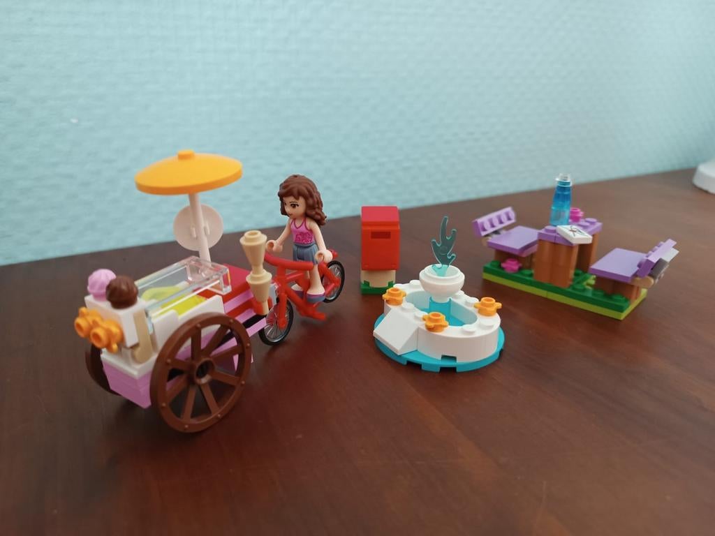 Lego Friends 41030: Olivia's IJskar, Ophalen, Compleet, Lego, Friends