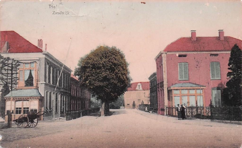 Tiel - Zandwijk (gel. 1912), Ophalen of Verzenden, Voor 1920, Gelopen, Gelderland