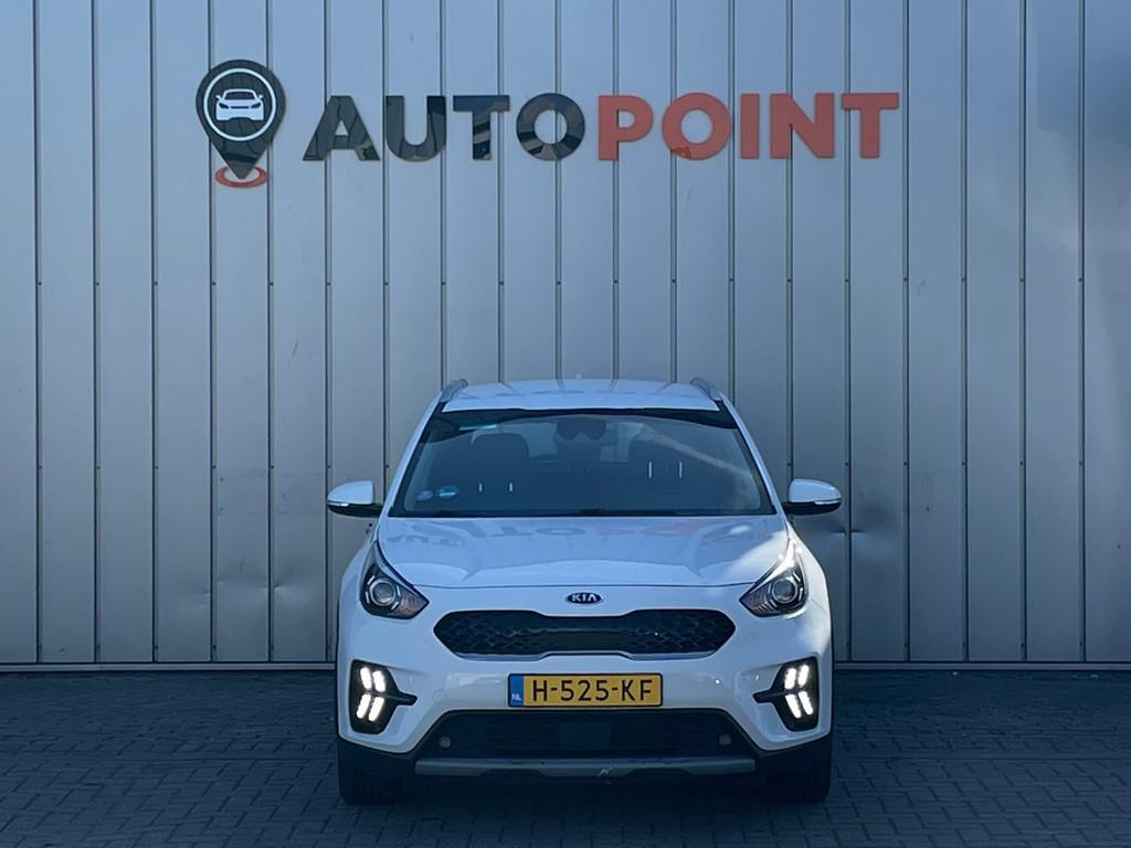 Kia Niro 1.6 GDi Hybrid DynamicLine ORG NL|TREKHAAK|CAMERA|V, Adaptive Cruise Control, Gebruikt, Wit, 1390 kg