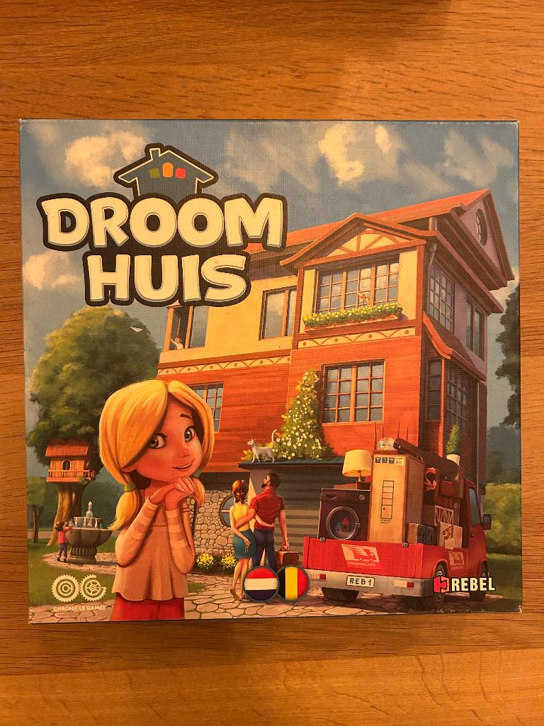 Bordspel Droomhuis, Een of twee spelers, Ophalen, Gebruikt, Rebel studio