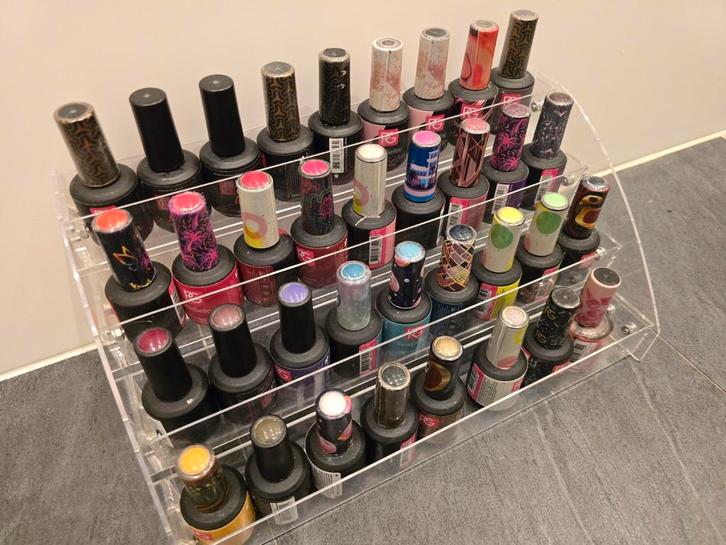 Pink Gellac Nagellak Set: 36 pcs, inclusief standaard, Sieraden, Tassen en Uiterlijk, Uiterlijk | Cosmetica en Make-up, Ophalen of Verzenden