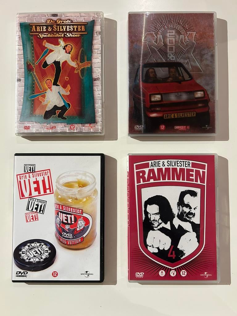 Arie en Silvester shows, Cd's en Dvd's, Alle leeftijden, Ophalen of Verzenden, Zo goed als nieuw, Stand-up of Theatershow