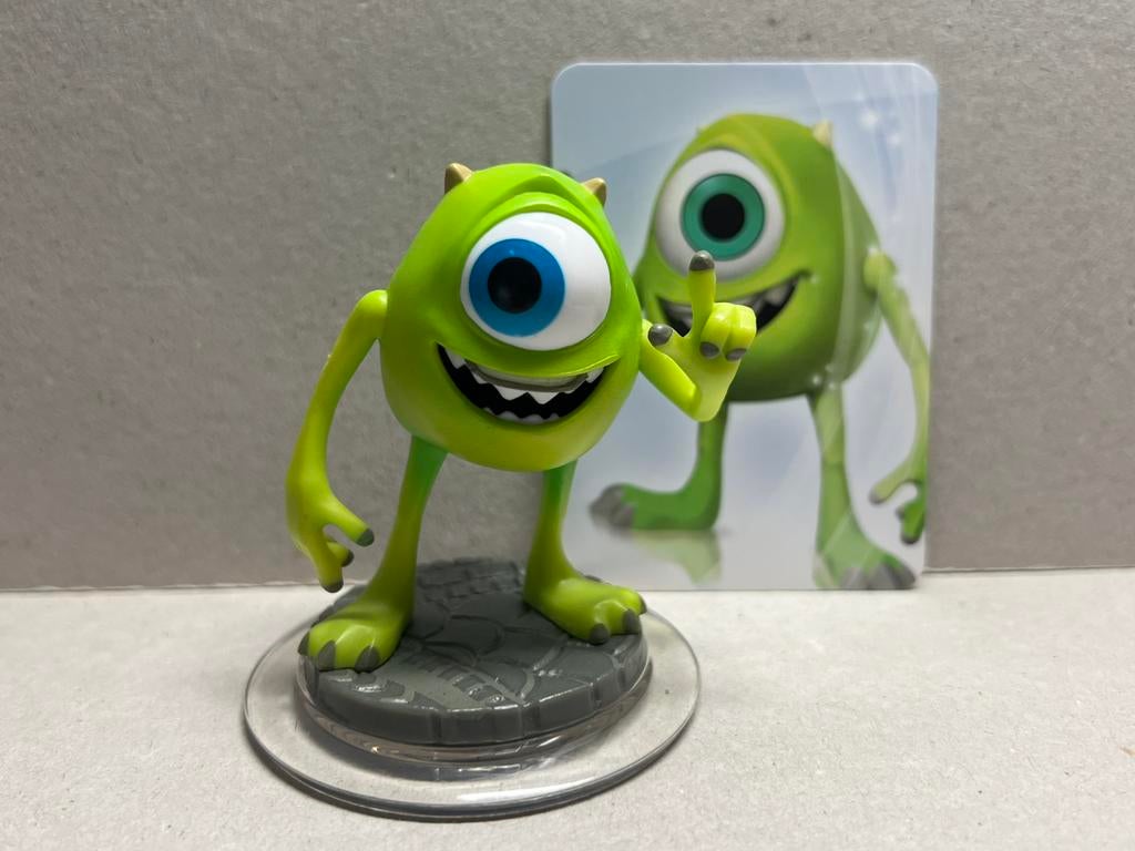Disney Infinity 1.0 Mike mét kaart, 1 speler, Ophalen of Verzenden, Zo goed als nieuw, Role Playing Game (Rpg)
