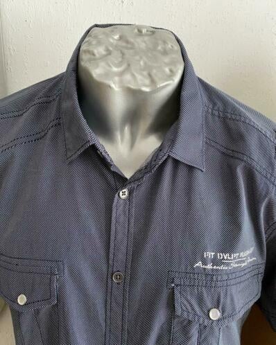 Armand Thiery overhemd maat [X]L [vm], Kleding | Heren, Overhemden, Ophalen of Verzenden, Zo goed als nieuw, Blauw, Halswijdte 41/42 (L)