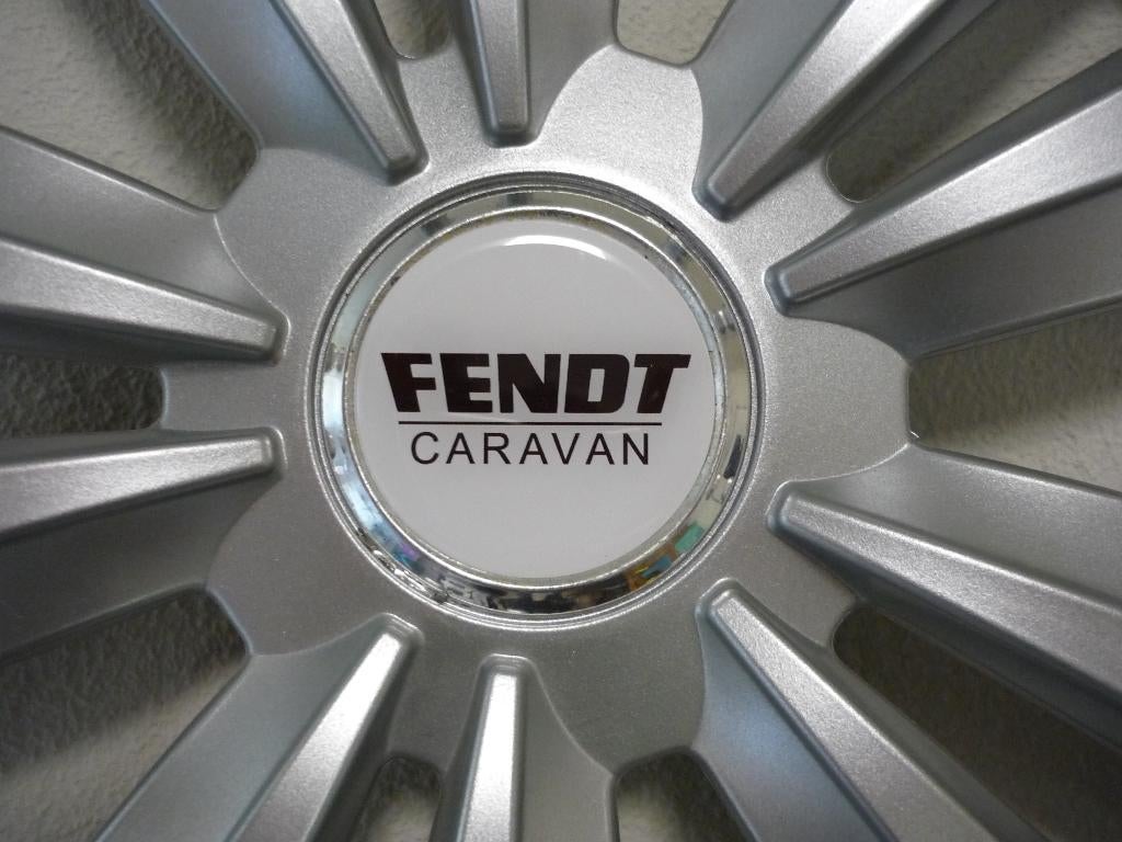 Fendt Caravan doming naafstickers caravan en camper 3D,Epoxy, Verzenden, Nieuw, Overige typen