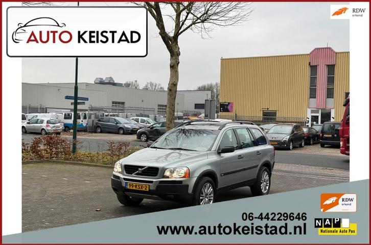 Volvo XC90 2.9 T6 7-PERSOONS LEDER/XENON/SCHUIFDAK! INCL BTW, Auto's, Volvo, Bedrijf, Te koop, XC90, 4x4, ABS, Airbags, Boordcomputer
