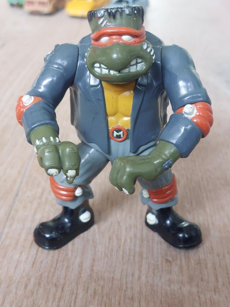 Turtles Michelangelo Frankenstein 1993 vintage tmnt, Ophalen of Verzenden, Gebruikt
