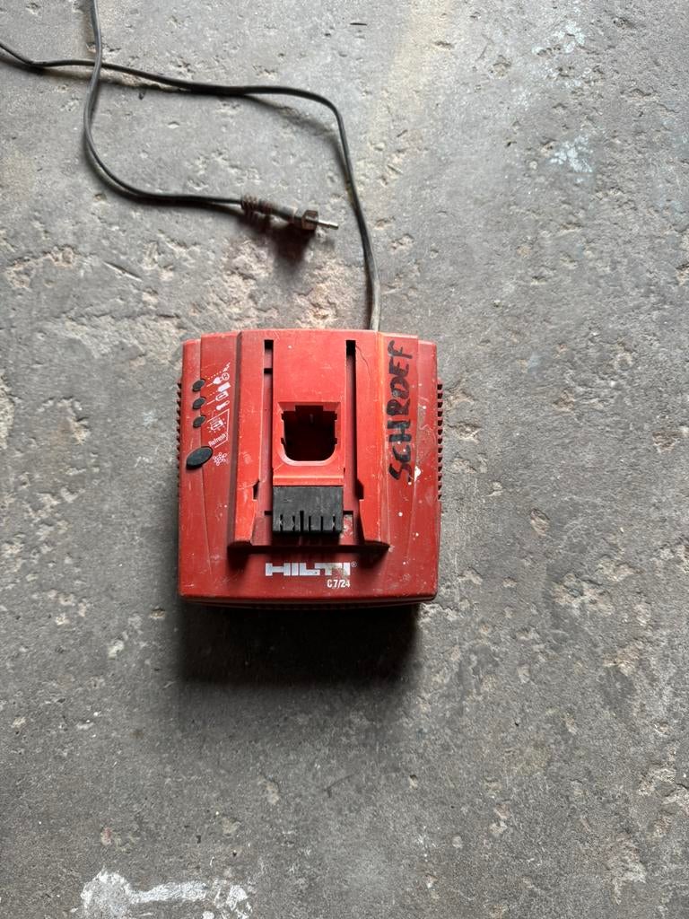 Hilti C7 24 accu lader, Doe-het-zelf en Verbouw, Gereedschap | Boormachines, Ophalen of Verzenden, Gebruikt, Overige typen