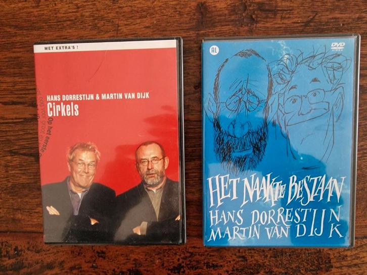 2 Dvd's van Hans Dorrestijn & Martin van Dijk, Cd's en Dvd's, Cd's | Humor en Cabaret, Gebruikt, Ophalen of Verzenden