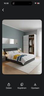 IKEA PAX MEHAMN Schuifdeuren zonder kast, Huis en Inrichting, Met plank(en), Gebruikt, 100 tot 150 cm, 200 cm of meer