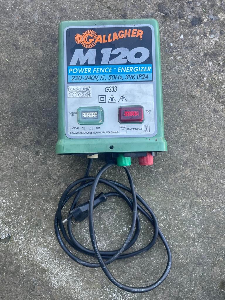 Callagher M120 schrikdraadapparaat, Dieren en Toebehoren, Stalling en Weidegang